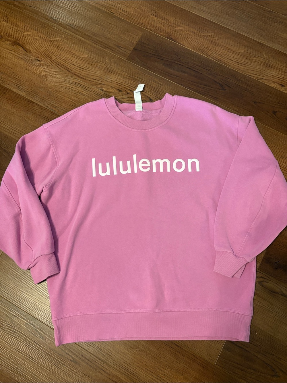 lululemon Athletica Pink Crewneck Sweatshirt